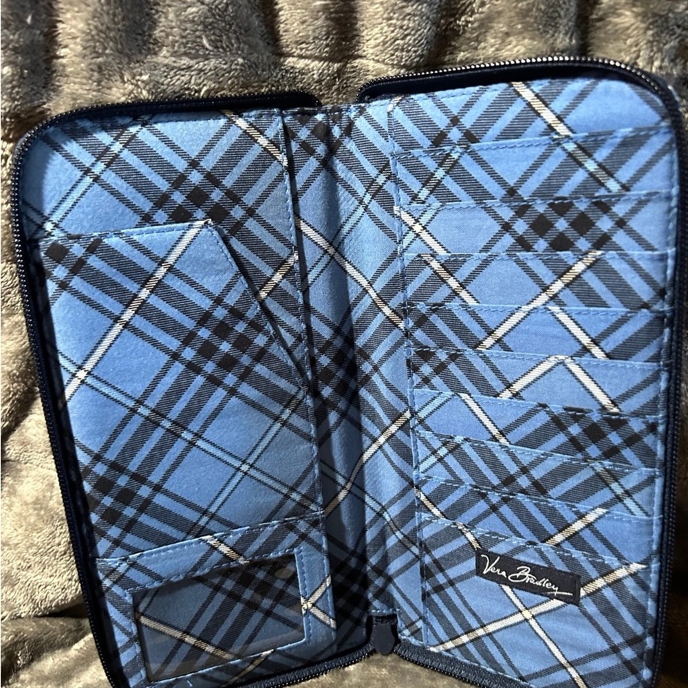 Vera Bradley Wallet Windsor Navy - Picture 3 of 4
